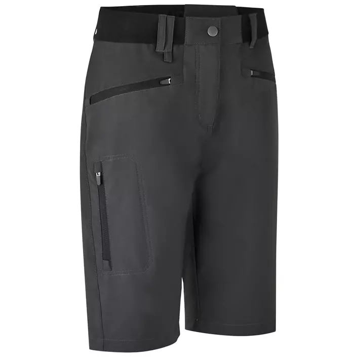 ID CORE women's stretch shorts, Charcoal, large image number 2