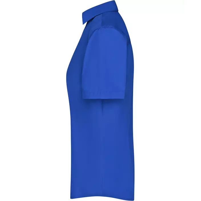 James & Nicholson kurzärmeliges Modern fit Damenhemd, Königsblau, large image number 3