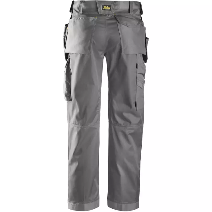 Snickers craftsman’s work trousers DuraTwill, Grey, large image number 1