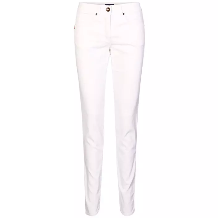 Claire Woman Jasmin dame jeans, Hvit, large image number 0