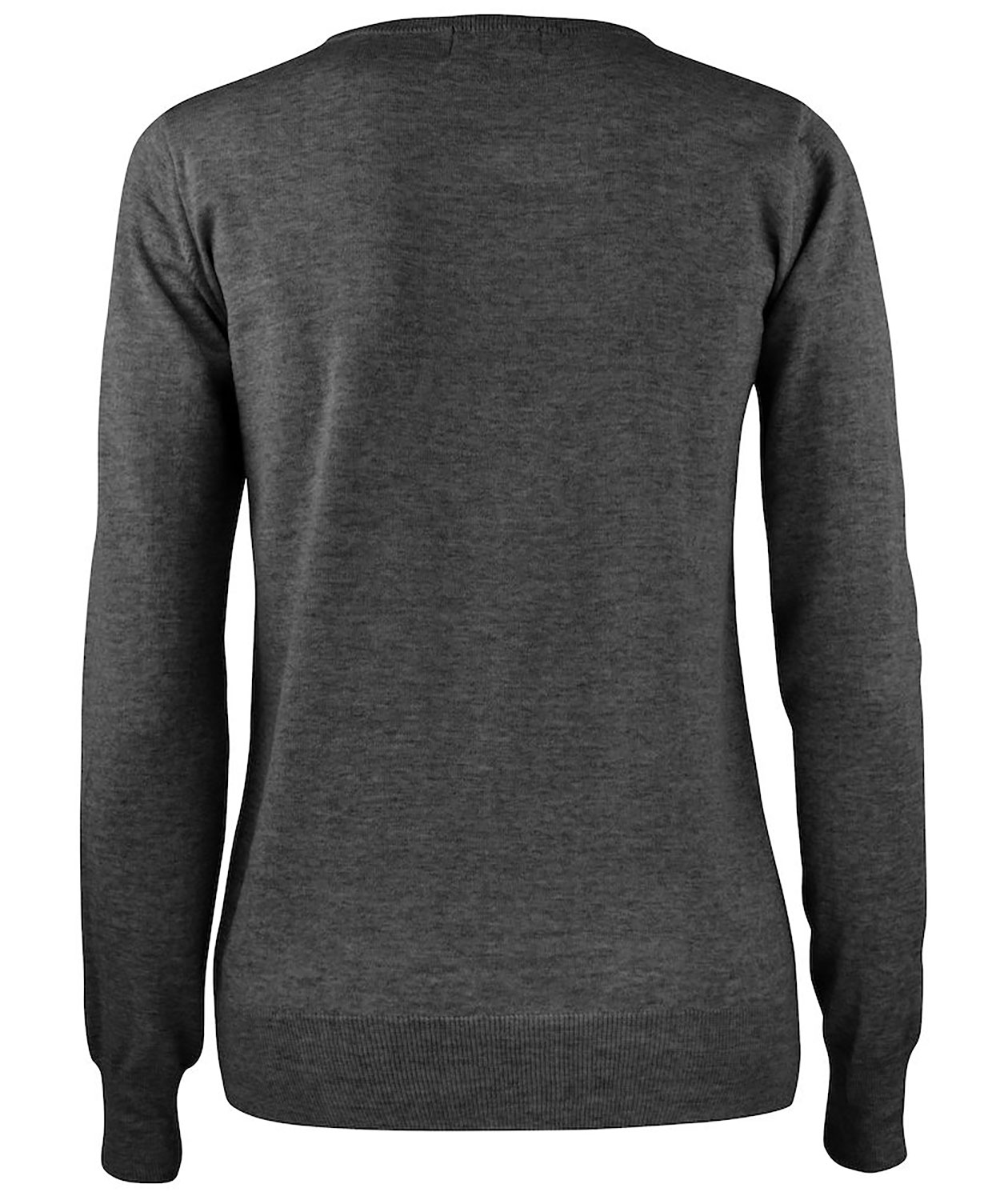Cutter & Buck Kennewick women's Crewneck with merino wool, Anthracite melange, large image number 1
