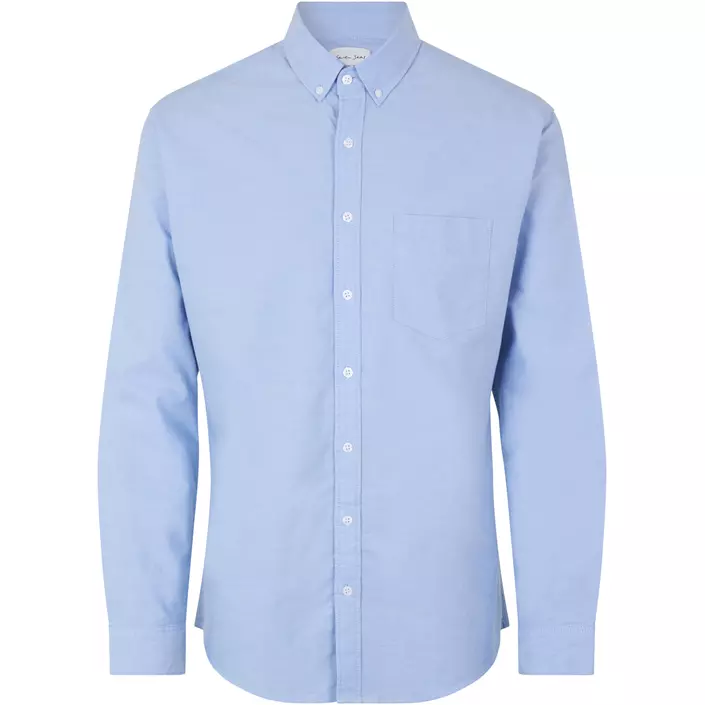 Seven Seas Oxford Modern fit skjorta, Ljusblå, large image number 0