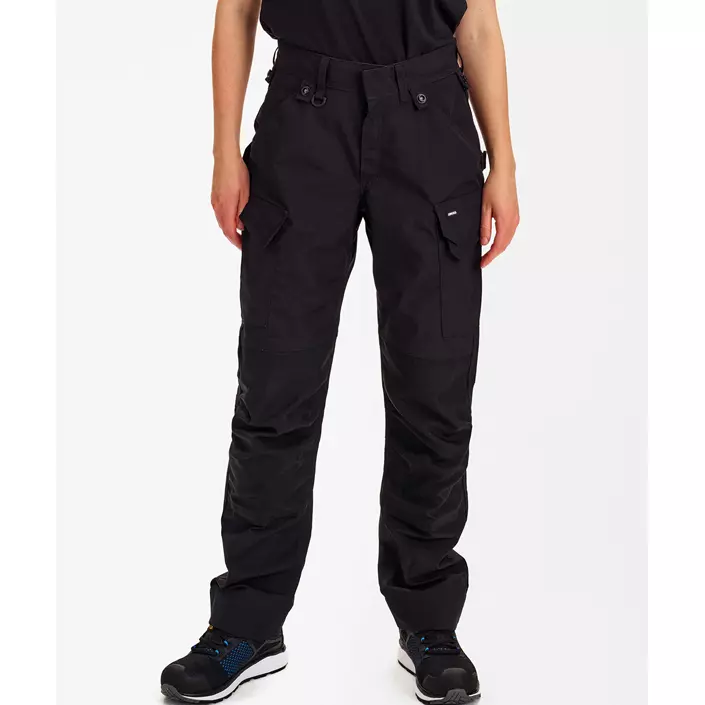 Engel Entire arbetsbyxa dam, Black, large image number 2