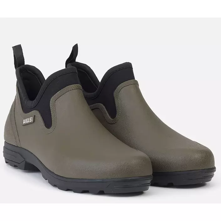 Aigle Lessfor Plus M2 gummistøvler, Khaki, large image number 1