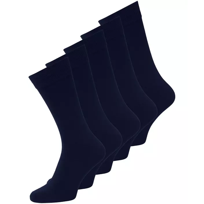 Jack & Jones JACJENS 5-pack socks, Navy Blazer, Navy Blazer, large image number 0