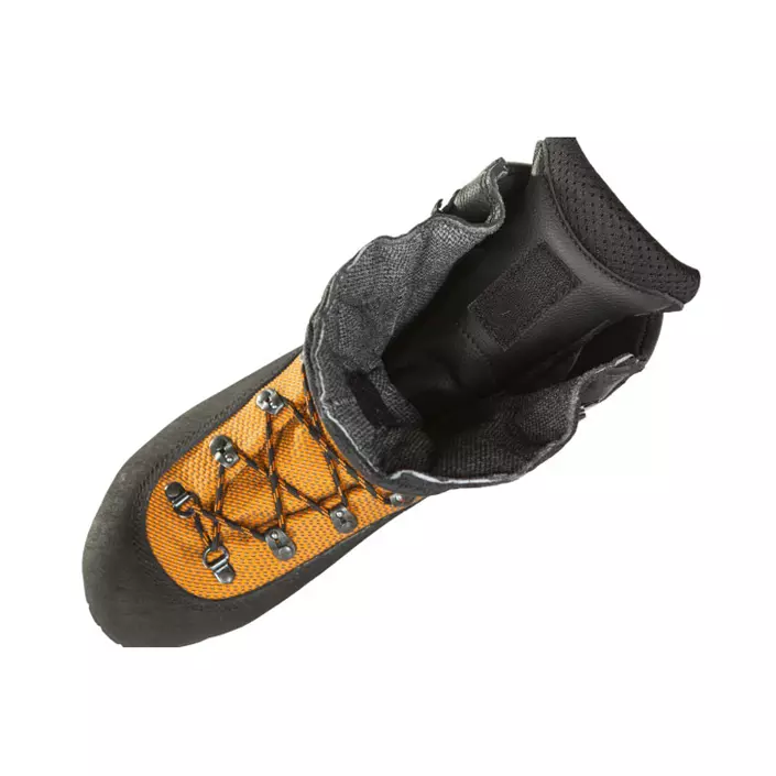 SIP Grizzly chainsaw boots SB, Black/Orange, large image number 4