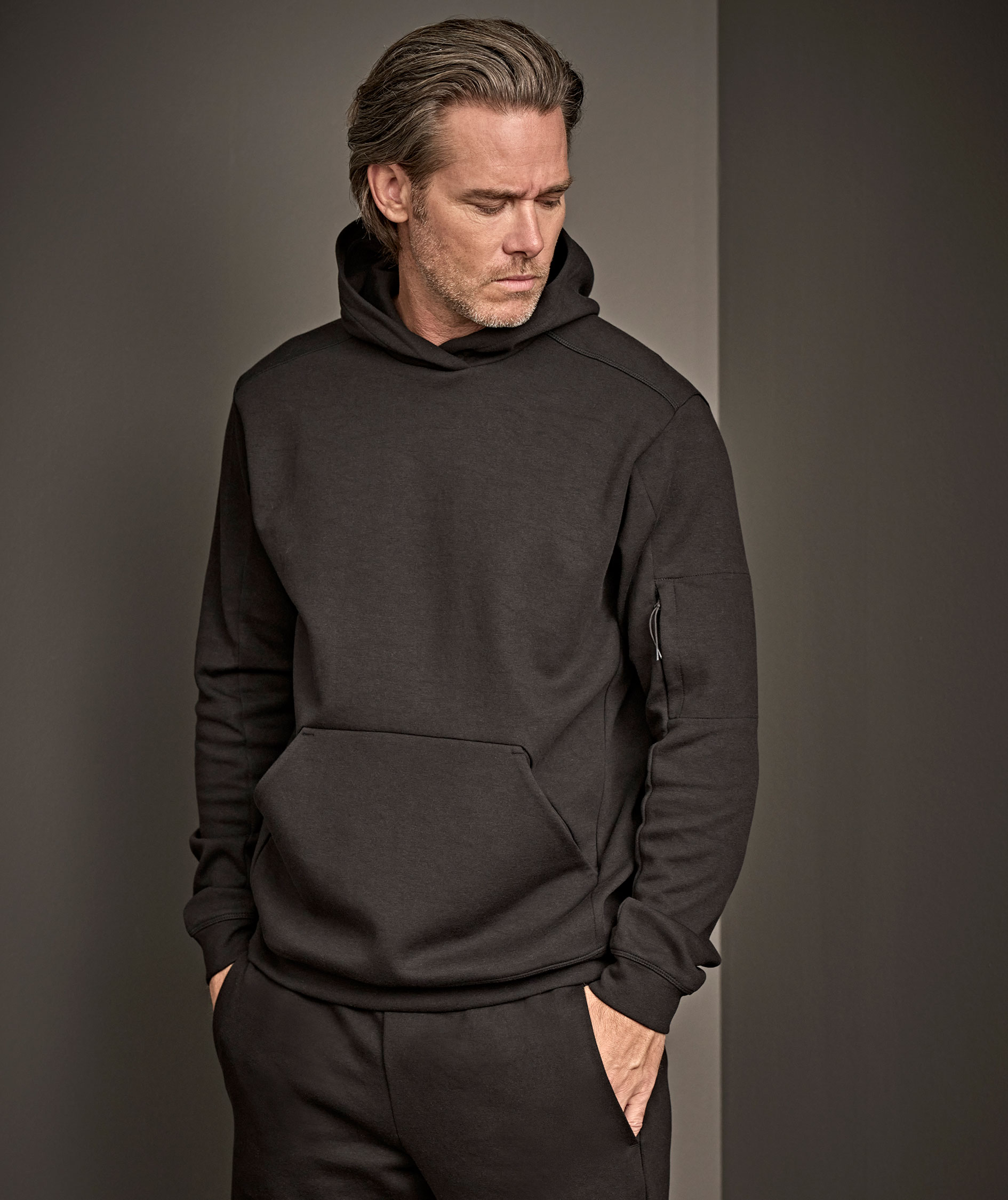 Tee Jays Athletic hoodie, Black, large image number 1