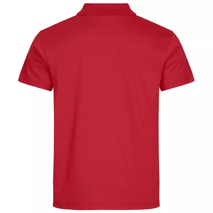 Clique Single Jersey polo T-skjorte, Red, large image number 1