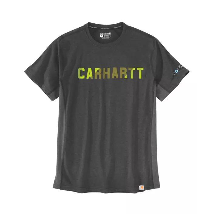 Carhartt Force T-skjorte, Carbon Heather, large image number 0