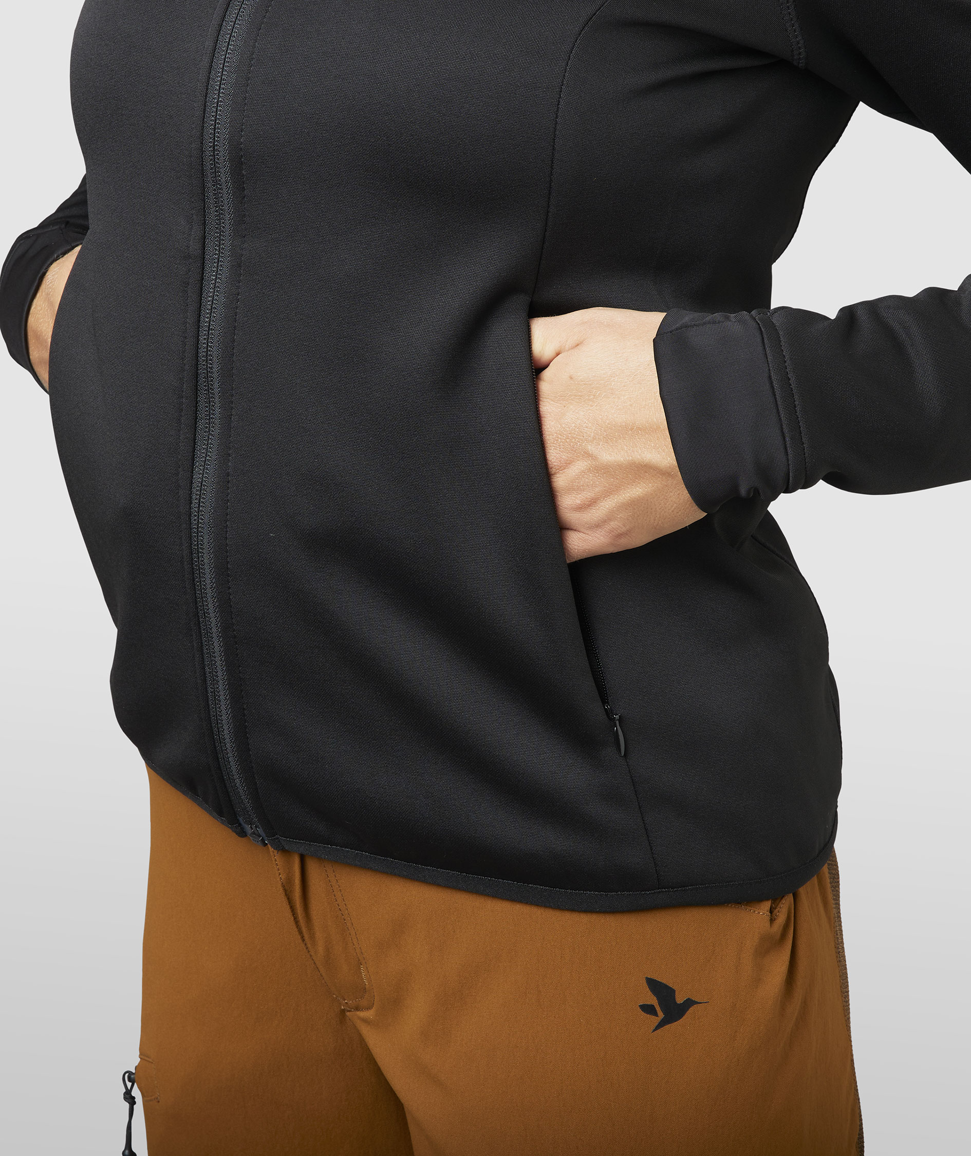 Seeland Power women&acute;s fleece jacket, Meteorite, large image number 3