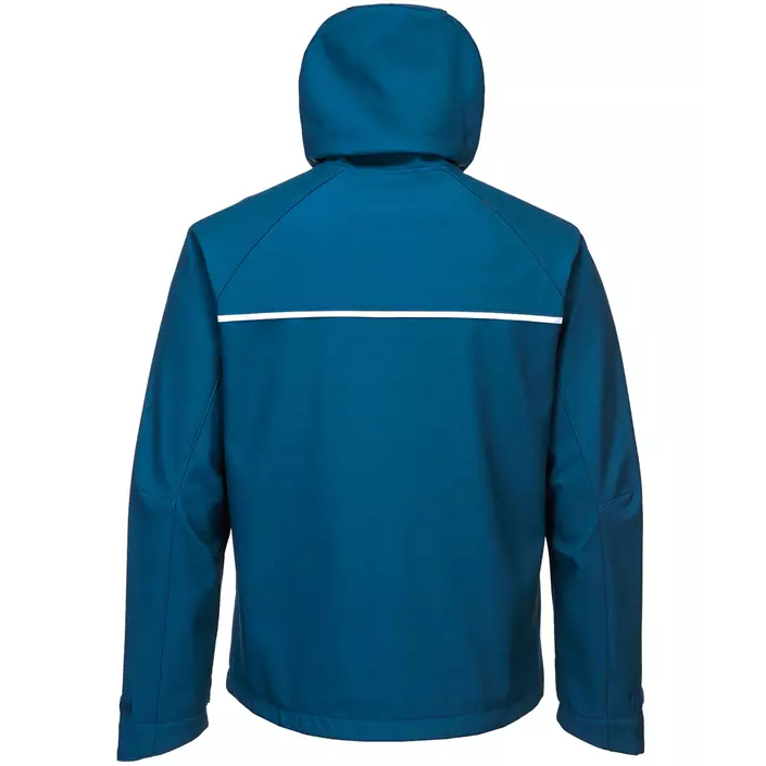 Portwest DX4 softshell jacket, Metro blue, large image number 1