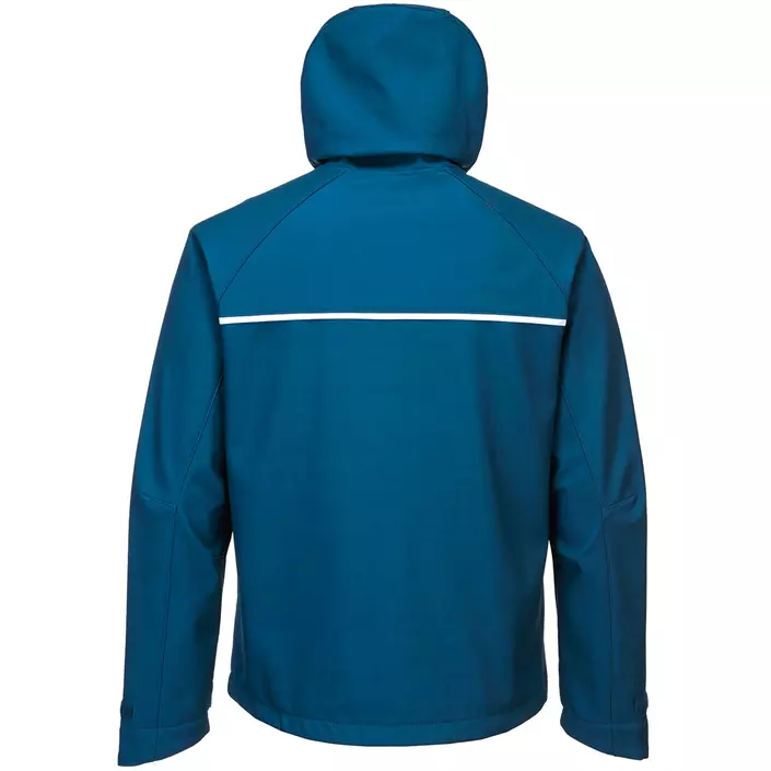 Portwest DX4 softshell jacket, Metro blue, large image number 1