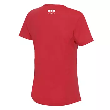 Pitch Stone Performance T-shirt med tryck dam, Red