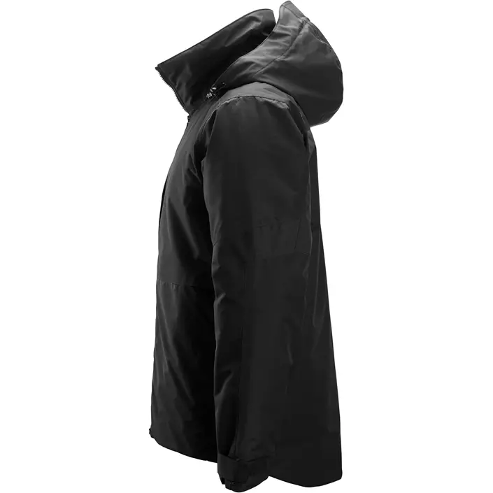 Snickers AllroundWork Winterjacke, Black/Black, large image number 3
