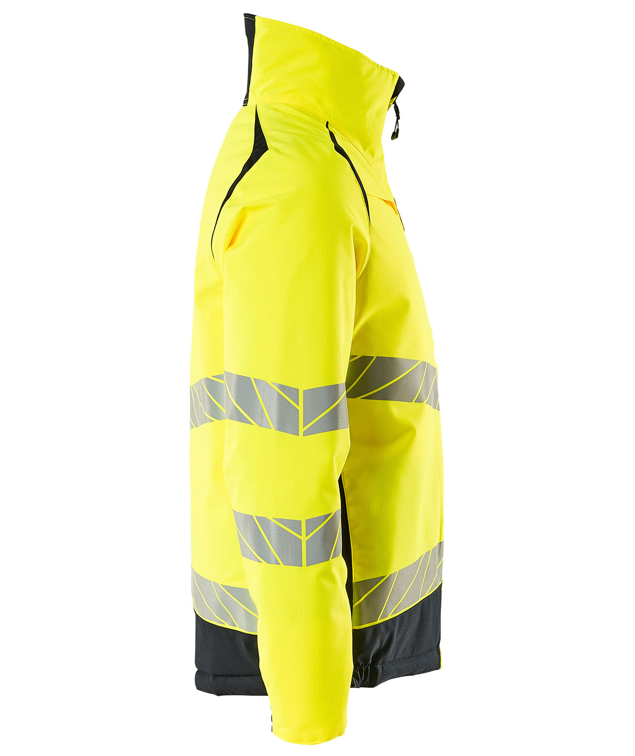 Mascot Accelerate Safe Winterjacke, Hi-Vis Gelb/Dunkel Marine, large image number 3