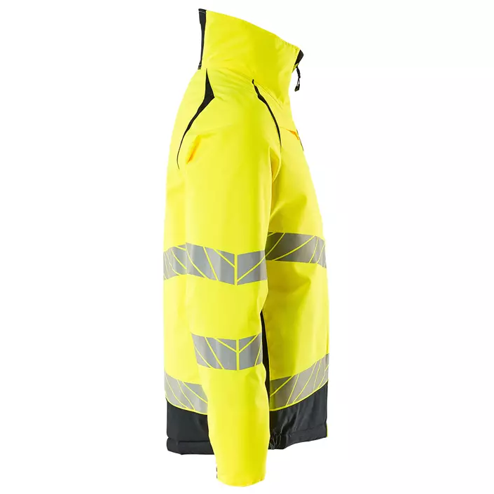 Mascot Accelerate Safe winter jacket, Hi-Vis Yellow/Dark Marine, large image number 3