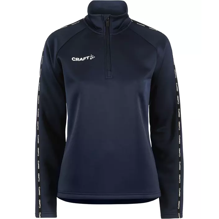 Craft Squad 2.0 women's halfzip training pullover, Navy, large image number 0
