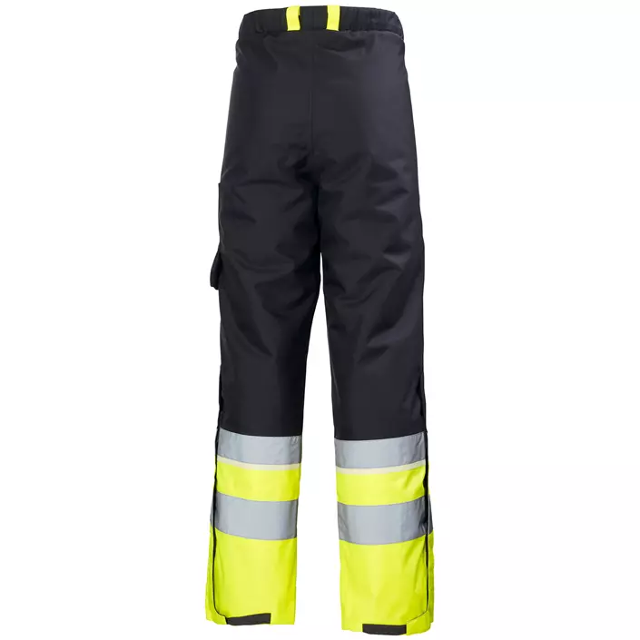 Helly Hansen UC-ME winter trousers, Hi-vis yellow/Ebony, large image number 2