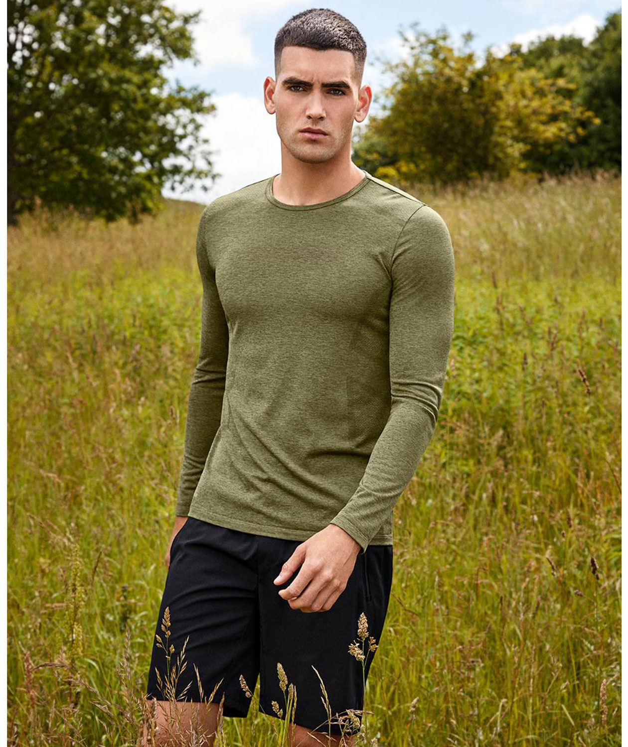 GEYSER seamless l&aring;ng&auml;rmad T-shirt