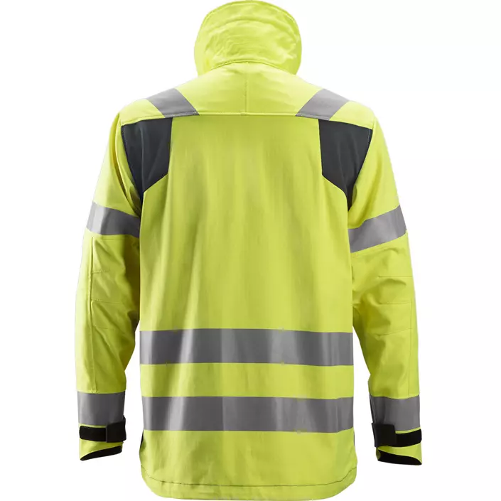 Snickers ProtecWork jacket, Hi-vis Yellow/Marine, large image number 1