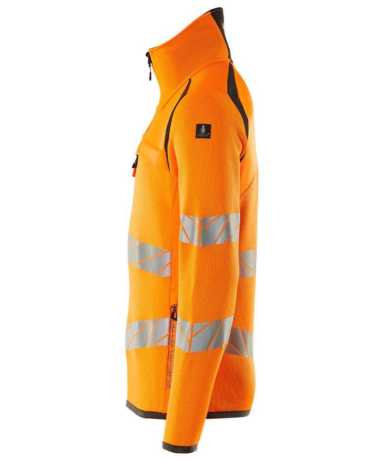 Mascot Accelerate Safe knitted sweater, Hi-vis Orange/Dark anthracite, large image number 3