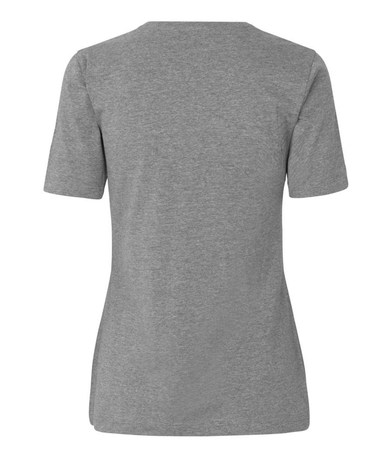 ID dame T-Shirt stretch, Gr&aring; melange, large image number 2