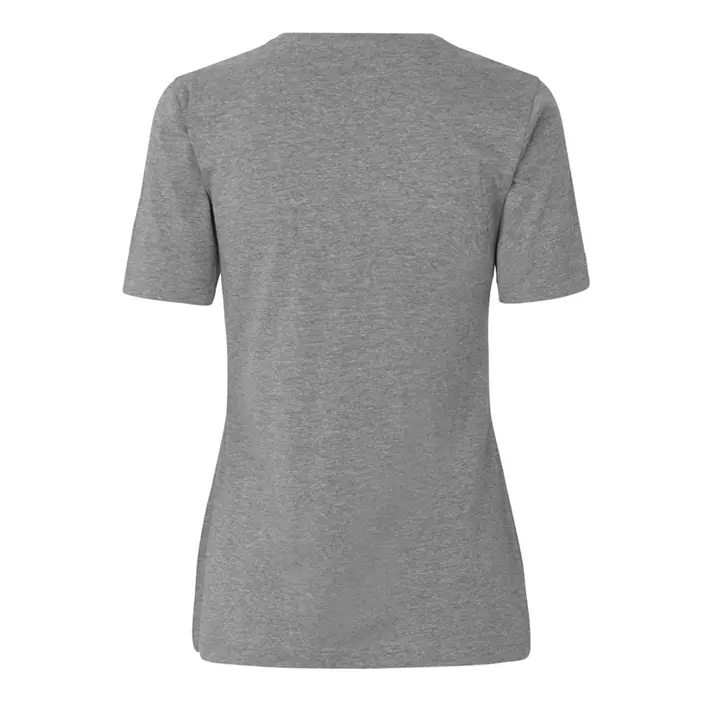 ID dame T-Shirt stretch, Grå melange, large image number 2