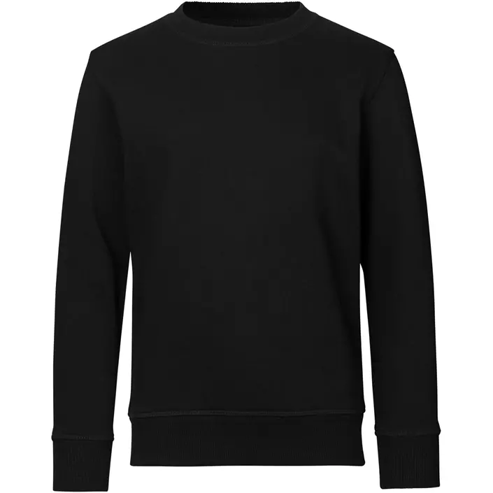 ID Core sweatshirt for barn, Svart, large image number 0