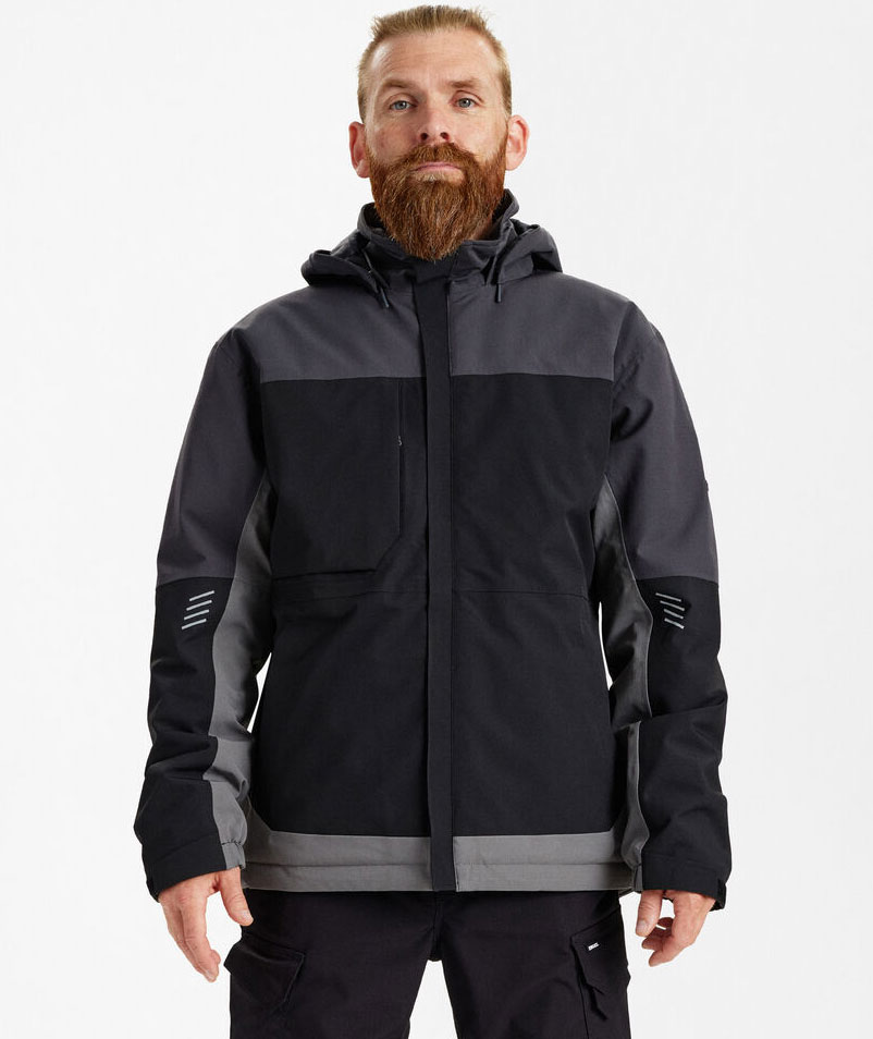 Engel Entire winter jacket, Black/Anthracite Grey, large image number 1