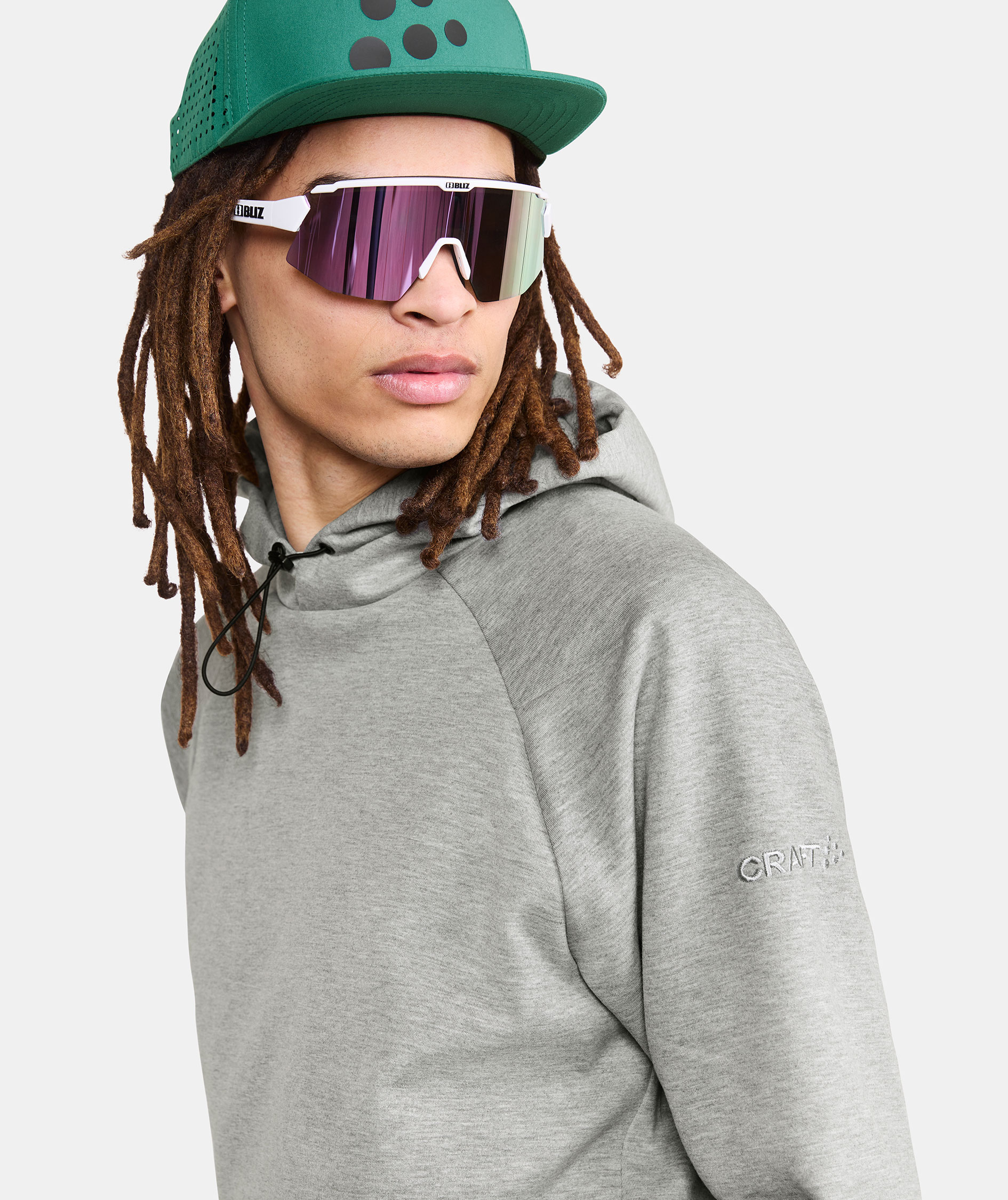 Craft ADV Join hoodie, Grey melange, large image number 5