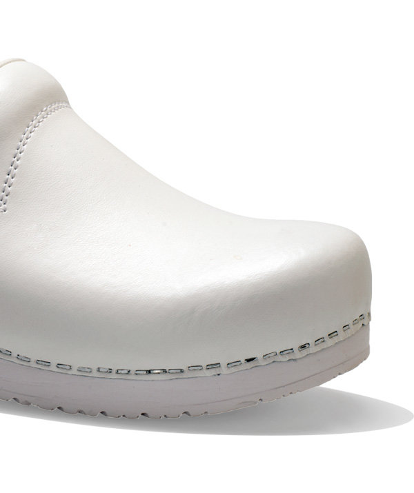 Sanita San Flex tr&auml;skor utan h&auml;lkappa OB, Vit