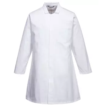 Portwest lap coat, White