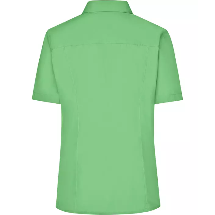 James & Nicholson women's short-sleeved Modern fit shirt, Lime Green, large image number 1