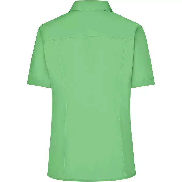 James & Nicholson women's short-sleeved Modern fit shirt, Lime Green, large image number 1