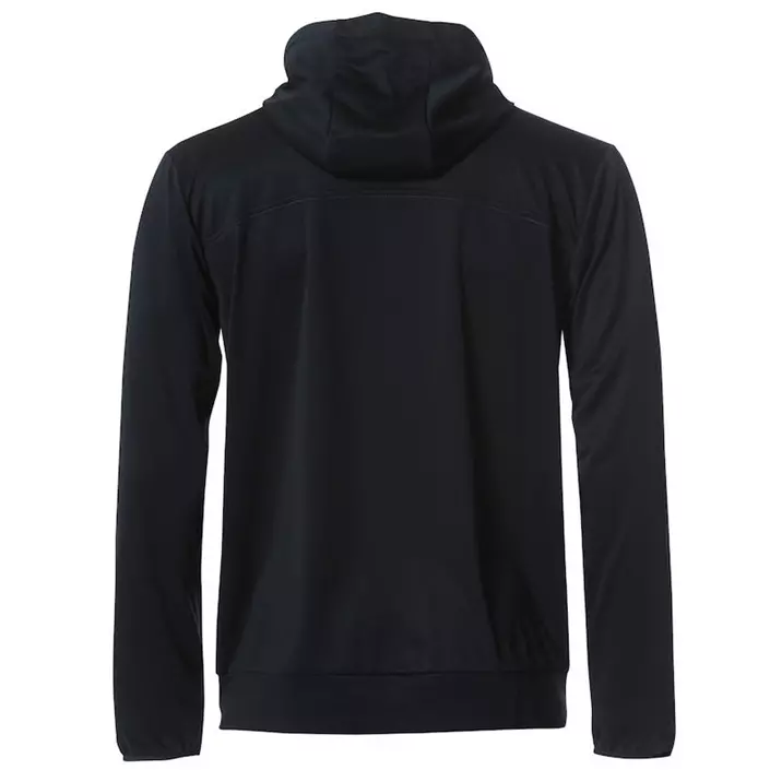 Clique Ottawa hoodie with full zipper, Black, large image number 1
