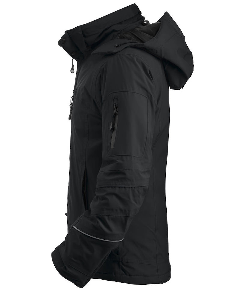 Clique Sanders softshelljakke, Sort, large image number 4