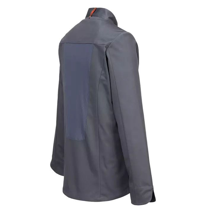 Portwest C838 chefs jacket, Grey, large image number 3