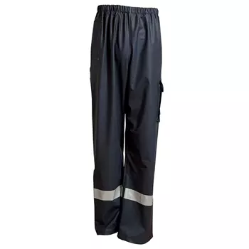 Elka SecureTech Multinorm PU rain trousers, Marine Blue