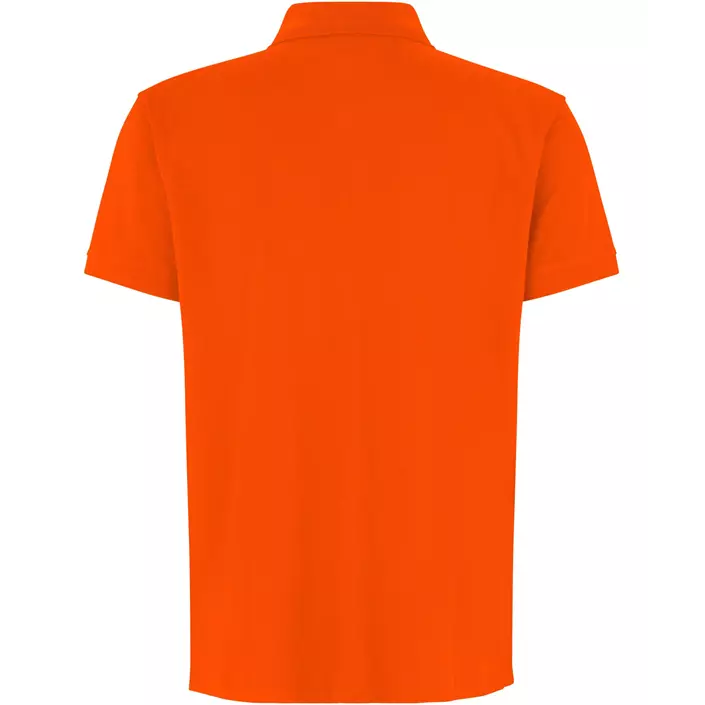ID Stretch Polo T-shirt, Orange, large image number 1