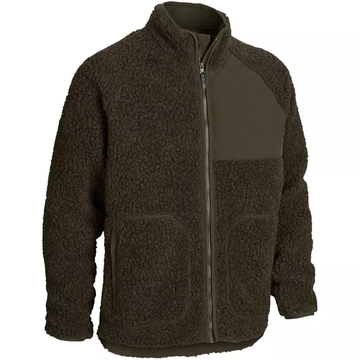 Northern Hunting Halfdan fibre pile jacket, Dark Green, large image number 0