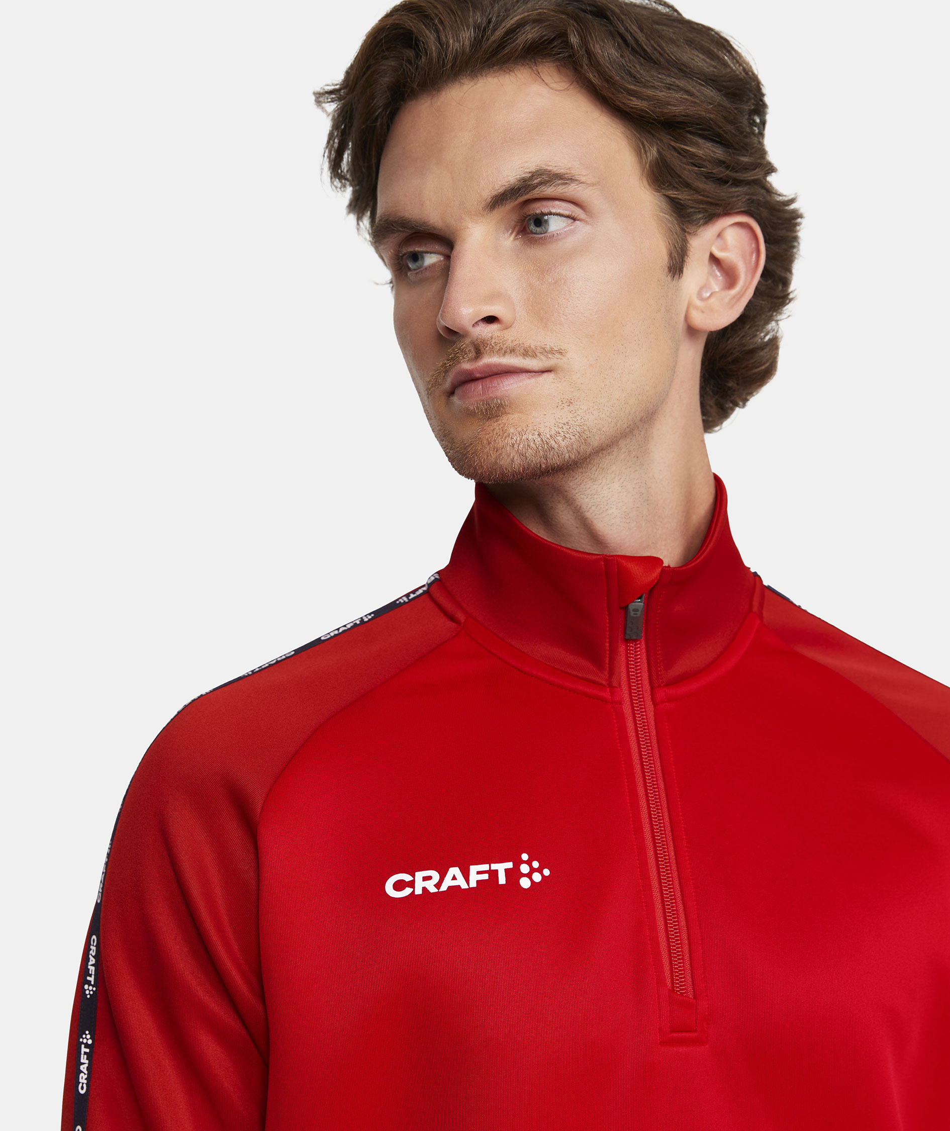 Craft Squad 2.0 halfzip tr&aelig;ningstr&oslash;je, Bright Red-Express, large image number 3