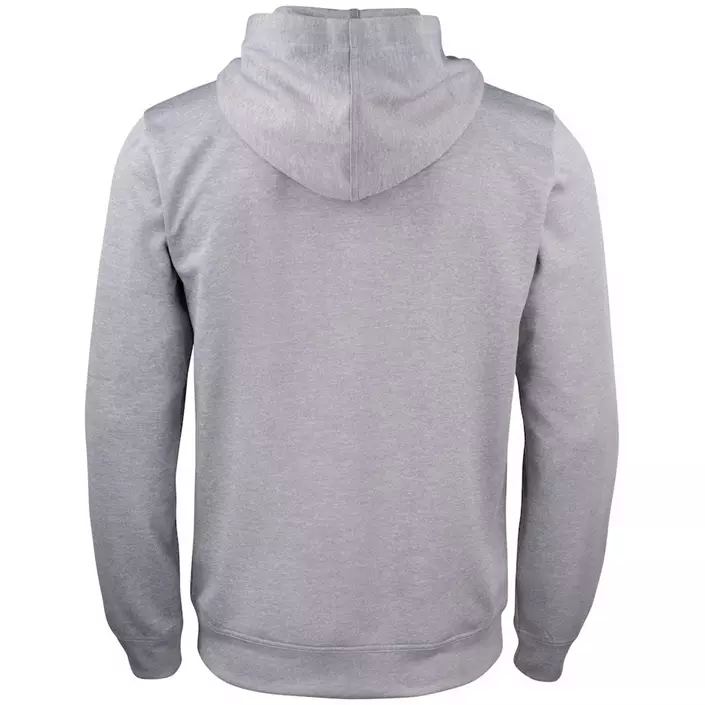 Clique Basic Active  hoodie, Grå Melange, large image number 3