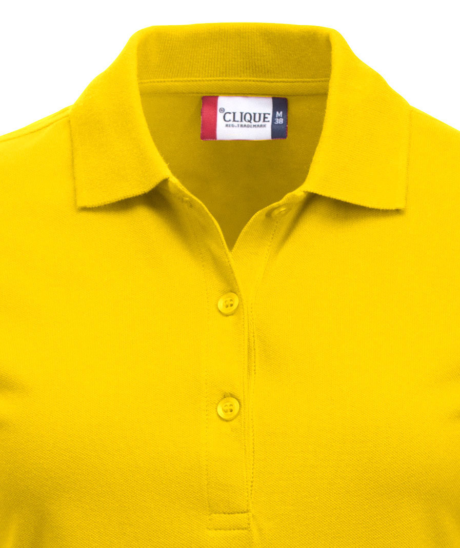 Clique Classic Marion Damen Poloshirt, Zitronengelb