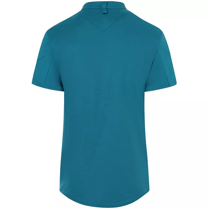 Karlowsky DIAMOND CUT® Avantgarde kortärmad kockjacka, Dark Petrol, large image number 2