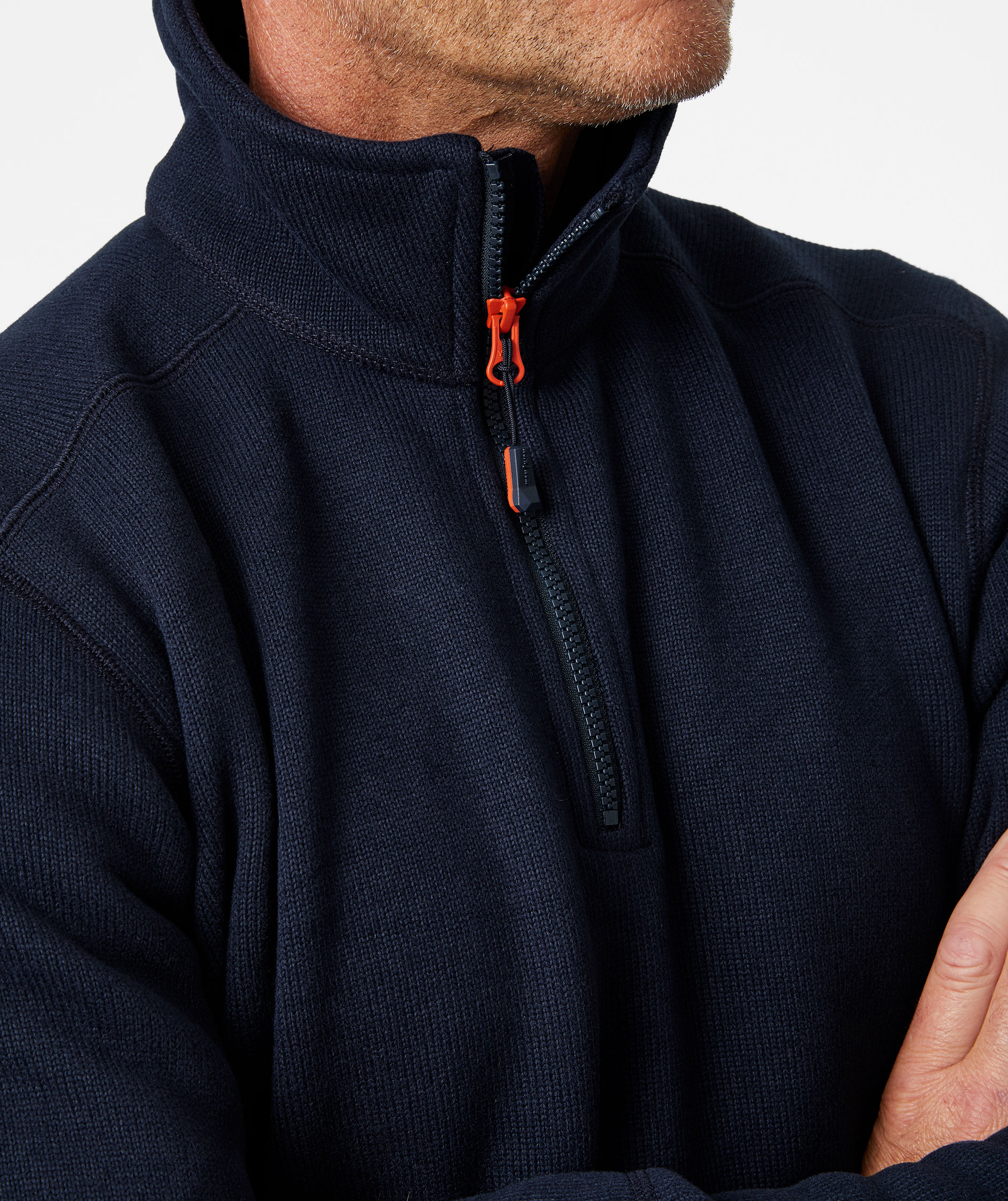 Helly Hansen Kensington half-zip fleece sweater, Navy, large image number 5