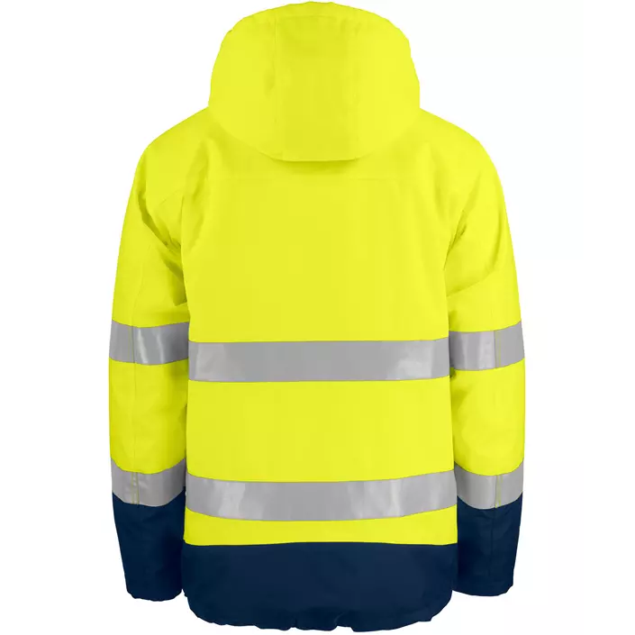 ProJob shell jacket 6441, Hi-Vis Yellow/Navy, large image number 1