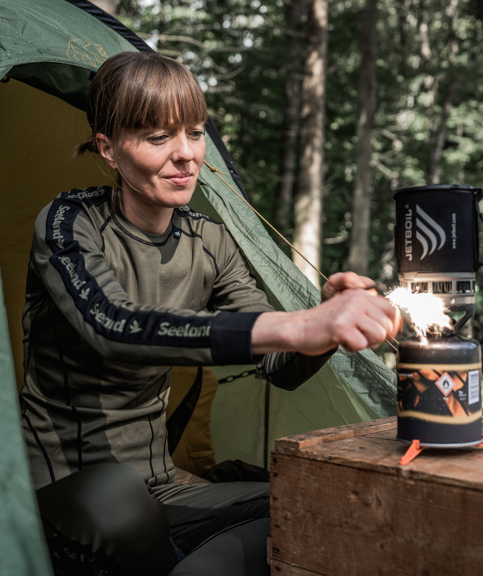 Seeland Crest Lea women's baselayer set, Grape leaf, large image number 5