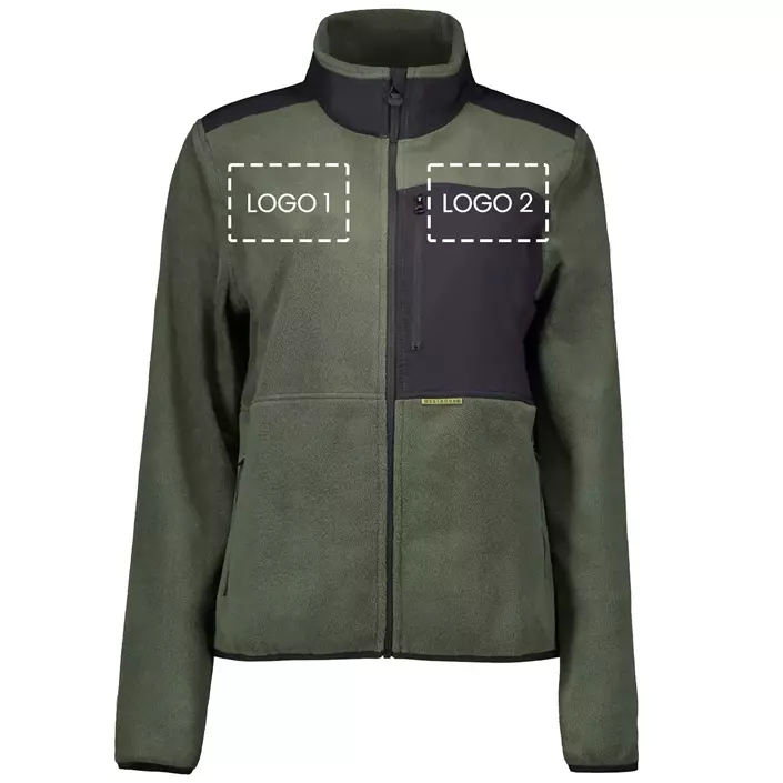 Westborn microfleece dam med logotryck, , large image number 1