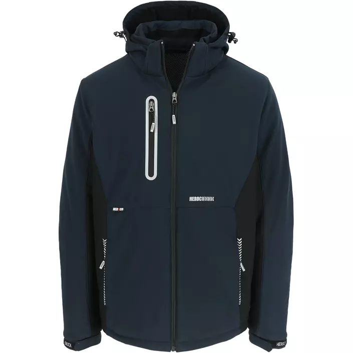 HEROCK Taris gefüttert Softshelljacke, Navy, large image number 0