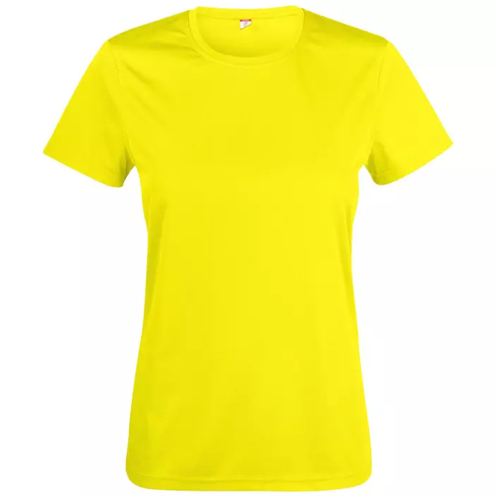 Clique Basic Active-T dame T-skjorte, Visibility Yellow, large image number 0